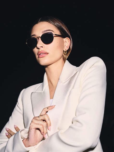 hailey bieber eyewear.